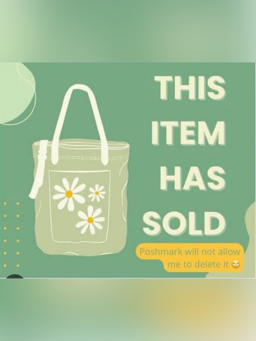 SOLD DO NOT BUY!